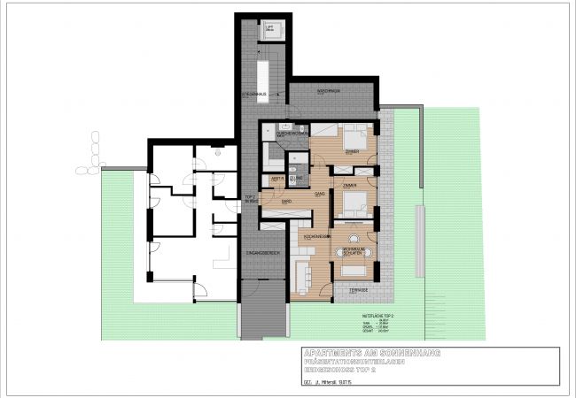 Wohnung in Neukirchen am Großvenediger - Top 2 - Ap. mit 2 SZ, Garten und eigener Sauna
